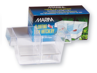 Schwimmender Ablaichkasten