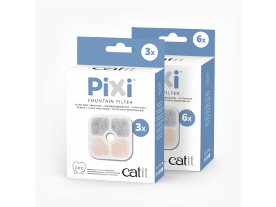 Catit PIXI Trinkbrunnenfilter - Ersatzfilter für PIXI Fountain und Smart Trinkbrunnen