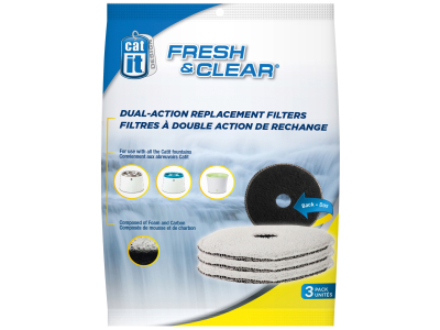 3er Pack - Ersatzfilter für den Catit Trinkbrunnen 2 & 3L