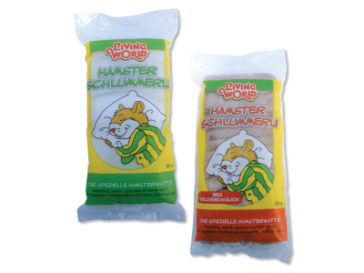 Hamsterwatte für Häuschen 25g