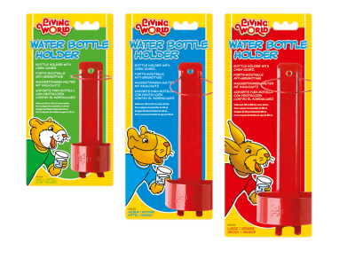 Trinkflaschenhalter Wassertränkenhalter mit Kauschutz geeignet für Tränken