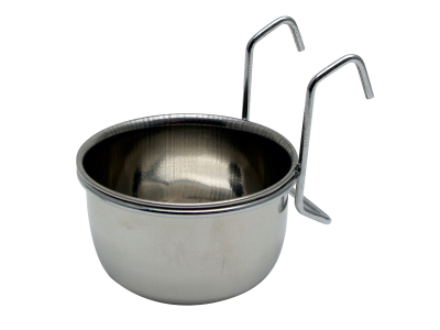 Living World Futter- und Wassernapf mit Halter