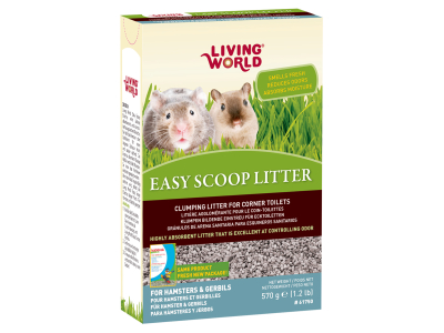 Hamsterstreu 570g - Absorbiert Feuchtigkeit und reduziert Gerüche