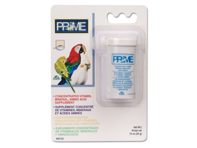 Ergänzungsfutter für Vögel wie Papageien