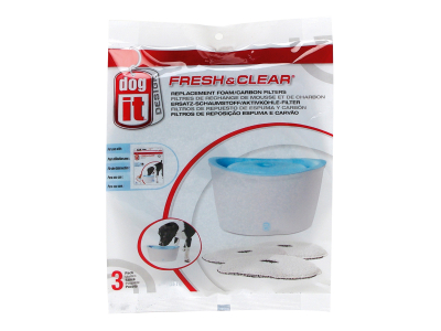 Ersatzfilter 3er-Set für Dogit Trinkbrunnen, 6 Liter