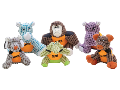 Zeus - Special Forces Team Robustes, widerstandsfähiges, Quietschspielzeug