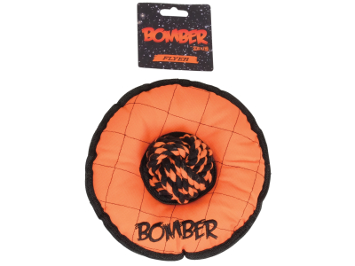 Zeus Bomber "Flyer" ist ein Wurfspielzeug oder als Zerrspielzeug Ø20cm