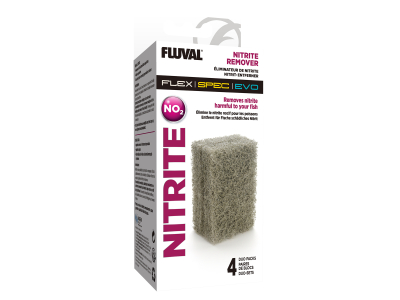Nitrit Entferner Filtereinsatz (4er-Set) geeignet für Fluval Flex, Evo, Spec