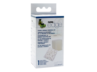 Fluval Edge Schaumstoff und Biomax Ersatz Set für Fluval Edge