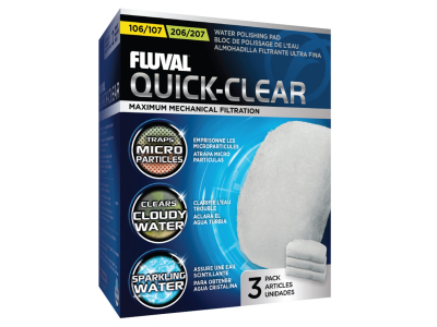Fluval Feinfilterpads 3er-Pack für Fluval 04er, 05er, 06er, 07er Außenfilterserie