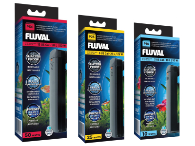 Fluval Unterwasser tauchbarer Aquarienheizer - Heizstab für Nano Aquarien