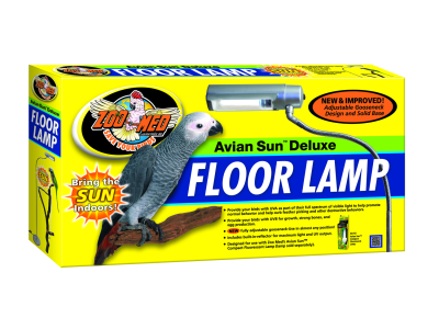 Zoo Med AvianSun Deluxe - Standleuchte zur Beleuchtung von Vogelkäfigen
