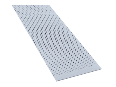 Aluminium Lochblechstreifen Lochblech - Lüftungsgitter