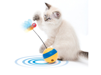 Catit Play Tumbler Bee das interaktives Katzenspielzeug