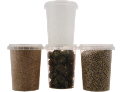 Wassergel, Futterkleie, Heimchenpellets & Heuschreckenpellets für Futtertiere