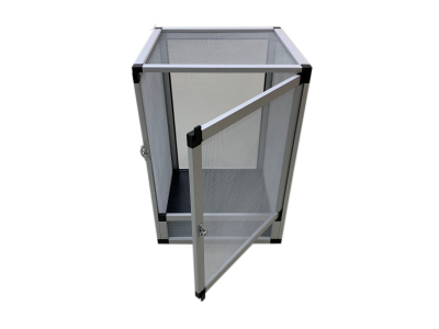 Alu Cage Aluminium Drahtgaze Terrarium - Aluminium Terrarium Netzterrarium aufbau OHNE Werkzeug