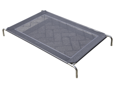 Hundefeldbett - Luxushundeliege aus Edelstahl