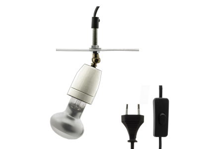 Keramikfassung -/ Porzellanfassung mit Winkelgelenk 180° schwenkbar