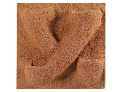 Rückwand aus Natur Kokos / Kokosfaserrückwand mit Pflanzentasche