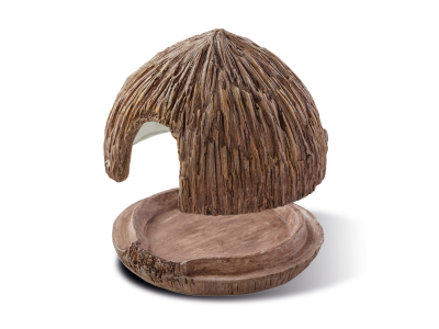 Exo Terra - Kokosnusshöhle zum Verstecken & zur Eiablage Ø11,5x9,5cm