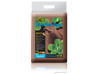 Exo Terra Riverbed Sand, Substrat für Terrarien & Aquaterrarien