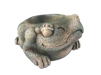 Exo Terra Aztec Frog - Wassernapf in Frosch Optik 11x10x6cm