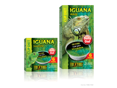 Exo Terra Cup Diets - Iguana / Reptilienfutter