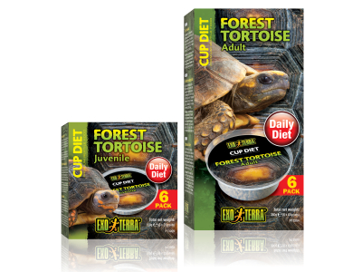 Exo Terra Cup Diets - Forest Tortoise / Reptilienfutter