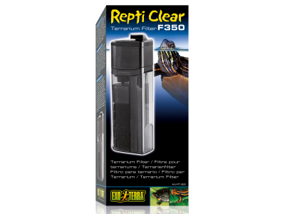 Repti Clear F350 - kompakter Filter für Aquaterrarien und Paludarien