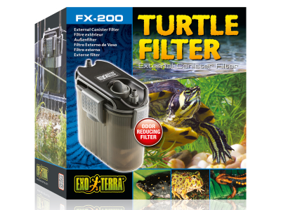 Exo Terra Turtle Filter FX-200 Terrarienaußenfilter - Ideal für Schildkrötenbecken