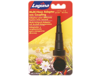 Laguna Multi-Schlauchadapter mit Auslassadapterstück Grösse: 0,25 - bis 1"