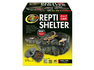 Repti Shelter 3 in 1 Höle - Wetbox
