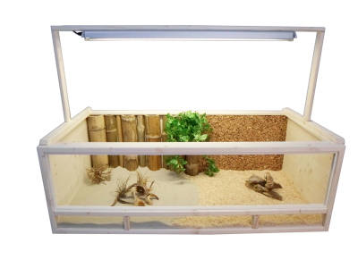 Terrarium für Landschildkröten Schildkrötenterrarium  +++ Holz Terrarium (Fichte Massiv) Kein Billig OSB!!!!! +++