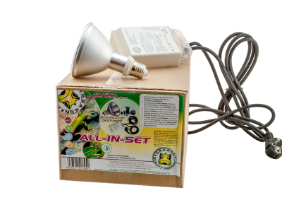 Metalldampflampen starter Set - HQI Beleuchtung mit hohen UVA / UVB Licht