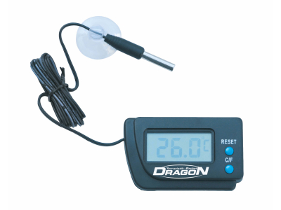 Digitales Thermometer mit wasserfestem Fühler,