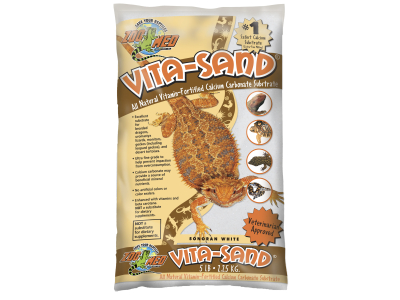 Vita-Sand ein natürliches Kalzium Karbonat Substrat für Echsen 4,5Kg